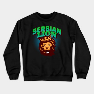 Serbian Lion Crewneck Sweatshirt